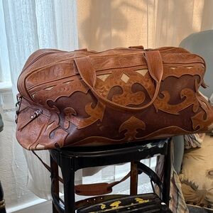 Brown Leather Men's Bag